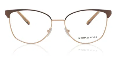 Michael Kors Mk3053 Fernie 1108 Women's Glasses Brown Size 54 - Free Lenses - Blue Light Block Available In White