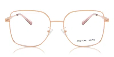Michael Kors Mk3056 Naxos Women's Glasses, Rose-gold, Size 55