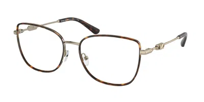 Michael Kors Mk3065j Empire Square 3 Women's Glasses, Tortoiseshell, Size 54 In Black