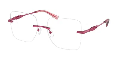 Michael Kors Mk3078 Giverny Women's Glasses, Pink, Size 54 In Red