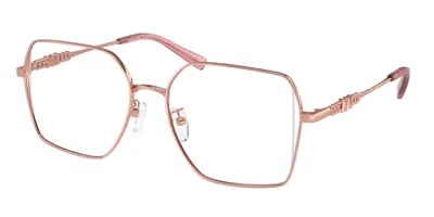 Michael Kors Mk3082d Yunan Asian Fit Women's Glasses, Gold, Size 55 In Pink