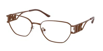 Michael Kors Mk3087 Bilbao Women's Glasses, Brown, Size 55 In Neutral