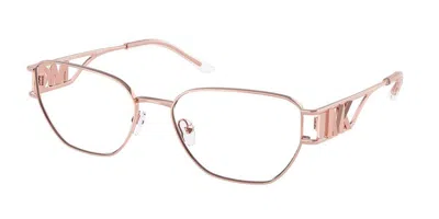 Michael Kors Mk3087 Bilbao Women's Glasses, Gold, Size 55 In Neutral