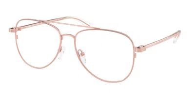 Michael Kors Mk3089 Sao Paulo 1108 Women's Glasses Gold Size 56 - Free Lenses - Blue Light Block Available