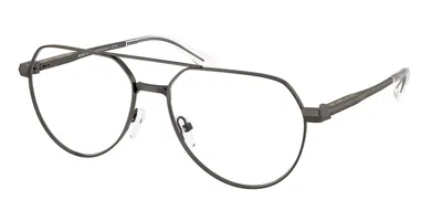 Michael Kors Mk3092 Highland Park Men's Glasses, Gunmetal, Size 57 In Gold