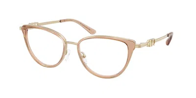 Michael Kors Mk3103 Hilton Head Women's Glasses, Brown, Size 53 In Neutral