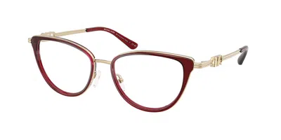 Michael Kors Mk3103 Hilton Head Women's Glasses, Burgundy, Size 53