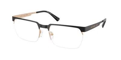 Michael Kors Mk3106 Zambia Men's Glasses, Black, Size 58