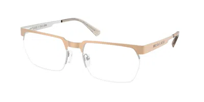 Michael Kors Mk3106 Zambia Men's Glasses, Gold, Size 58