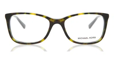Michael Kors Mk4016 Antibes 3006 Women's Glasses Tortoiseshell Size 53 - Free Lenses - Blue Light Block Available In Dark Tortoise