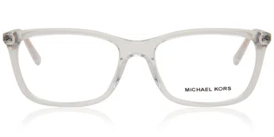 Michael Kors Mk4030 Vivianna Ii Women's Glasses, Clear, Size 52 In White