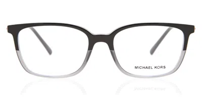 Michael Kors Mk4047 Bly Women's Glasses, Clear, Size 53 In Black