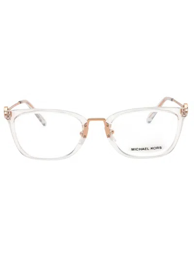 Michael Kors Mk4054 Eyeglasses In Crystal Clear