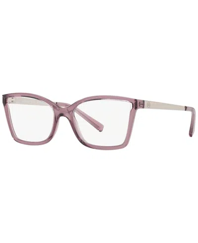 Michael Kors Mk4058 Women's Rectangle Eyeglasses In Burgandy