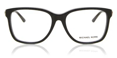 Michael Kors Mk4088 Sitka 3706 Occhiali Da Vista Neri Per Donna (solo Montatura) In Black