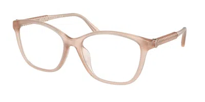 Michael Kors Mk4103u Boulder Women's Glasses, Pink, Size 55 In Brown