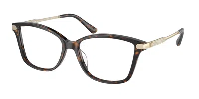 Michael Kors Mk4105bu Georgetown 3006 Women's Glasses Tortoiseshell Size 54 - Free Lenses - Blue Light Block Avai In Brown