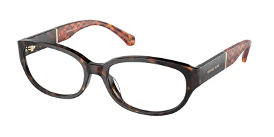 Michael Kors Mk4113 Gargano Women's Glasses, Tortoiseshell, Size 55 In Red