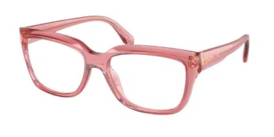 Michael Kors Mk4117u Birmingham Women's Glasses, Pink, Size 54 In Purple
