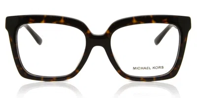 Michael Kors Mk4119u Nassau Women's Glasses, Tortoiseshell, Size 53 In Brown