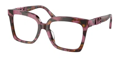 Michael Kors Mk4119u Nassau Women's Glasses, Tortoiseshell, Size 53 In Brown