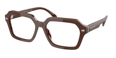 Michael Kors Mk4127 Kinloch Men's Glasses, Brown, Size 56 In Gray