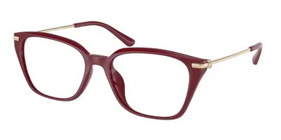 Michael Kors Mk4133d Hainan Asian Fit Women's Glasses, Red, Size 54 In Brown