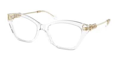 Michael Kors Mk4136 Makena Beach Women's Glasses, Clear, Size 52 In Transparent