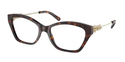 Michael Kors Mk4136 Makena Beach Women's Glasses, Tortoiseshell, Size 52 In Brown