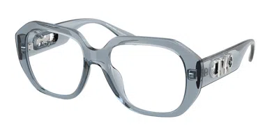 Michael Kors Mk4148u Valletta 4014 Occhiali Da Vista Blu Per Donna (solo Montatura) In Blue