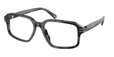 Michael Kors Mk4154u Pinecrest 3705 Men's Glasses Tortoiseshell Size 56 - Free Lenses - Blue Light Block Availabl In Black