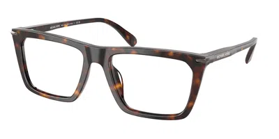 Michael Kors Mk4157u Echo Park 3006 Occhiali Da Vista Tartarugatishell Per Uomo (solo Montatura) In Multi