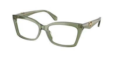 Michael Kors Mk4165u Garzeno Women's Glasses, Green, Size 53