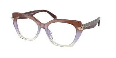 Michael Kors Mk4167u Nashville Women's Glasses, Purple, Size 53 In Brown