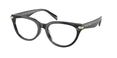 Michael Kors Mk4168d Casper Asian Fit Women's Glasses, Black, Size 54