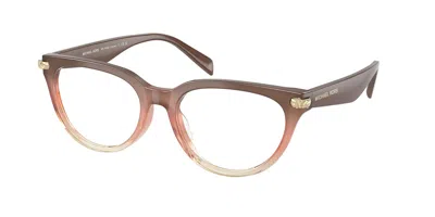 Michael Kors Mk4168d Casper Asian Fit Women's Glasses, Pink, Size 54 In Brown