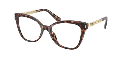 Michael Kors Mk4170u Beaune Women's Glasses, Tortoiseshell, Size 52 In Brown