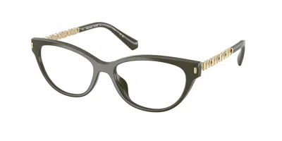 Michael Kors Mk4171u Douro Valley 3902 Occhiali Da Vista Verdi Per Donna (solo Montatura) In Black