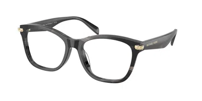 Michael Kors Mk4175d Ronda Vestibilità Orientale 4034 Occhiali Da Vista Neri Per Donna (solo Montatura) In Green