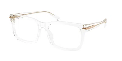 Michael Kors Mk4177u Ottawa 3015 Occhiali Da Vista Chiari Per Uomo (solo Montatura) In White