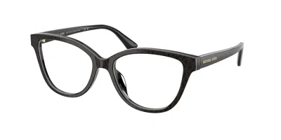 Michael Kors Mk4195u Puerto Rico 3706 Women's Glasses Black Size 53 - Free Lenses - Blue Light Block Available