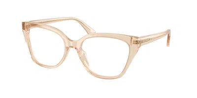 Michael Kors Mk4212u Jamestown 4050 Women's Glasses Brown Size 53 - Free Lenses - Blue Light Block Available In Neutral