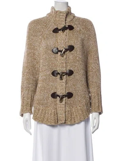 Pre-owned Michael Kors Mock Neck Sweater In White