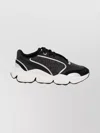 Michael Kors Modern Sneakers With Chunky Sole And Contrast Panels In Black