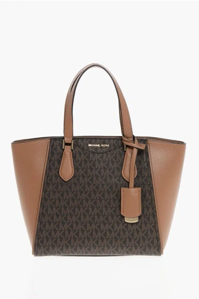 Michael Kors Monogram Eco-leather Taryn Tote Bag