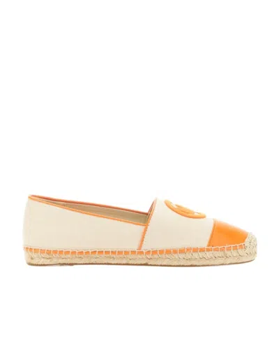 MICHAEL KORS MICHAEL KORS KENDRICK LOGO-EMBOSSED SLIP-ON ESPADRILLES