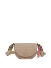 Michael Kors Monogram-pattern Shoulder Bag In Neutral