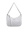 Michael Kors Monogram-pattern Tote Bag In White