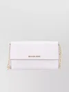 Michael Kors Monogrammed Leather Shoulder Bag With Adjustable Strap