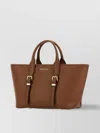 Michael Kors Moore Shopping Bag Buckle Detail